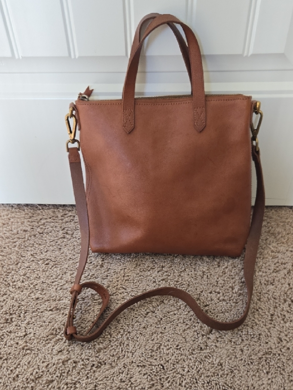 Madewell Small Transport Tote/Crossbody - Picture 2 of 16